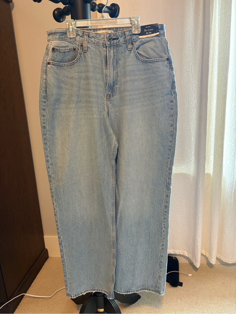 Abercrombie & Fitch Light Blue Straight Leg Jeans